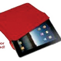 Red Neoprene Laptop Sleeve for 15" Macs